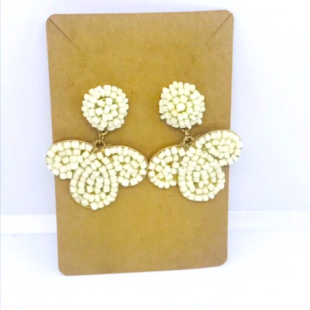 Vintage Drop Bead Earrings